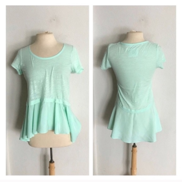 Anthropologie Tops - CLOSET CLOSING! FIRM$ Postmark layered peplum top